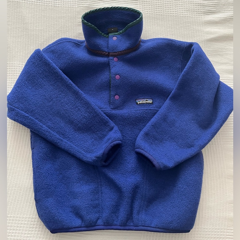 Vintage kids Patagonia fleece synchilla
